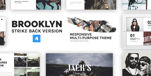 Brooklyn | Creative Multi-Purpose Responsive WordPress Theme