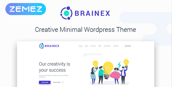 Brainex – Creative Multipurpose Elementor WordPress Theme