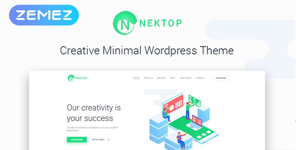Nektop – Design Multipurpose Creative Elementor WordPress Theme
